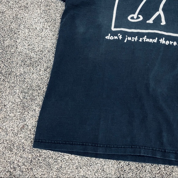 Vintage don’t just stand there sing T-shirt Sz XL - Picture 10 of 13